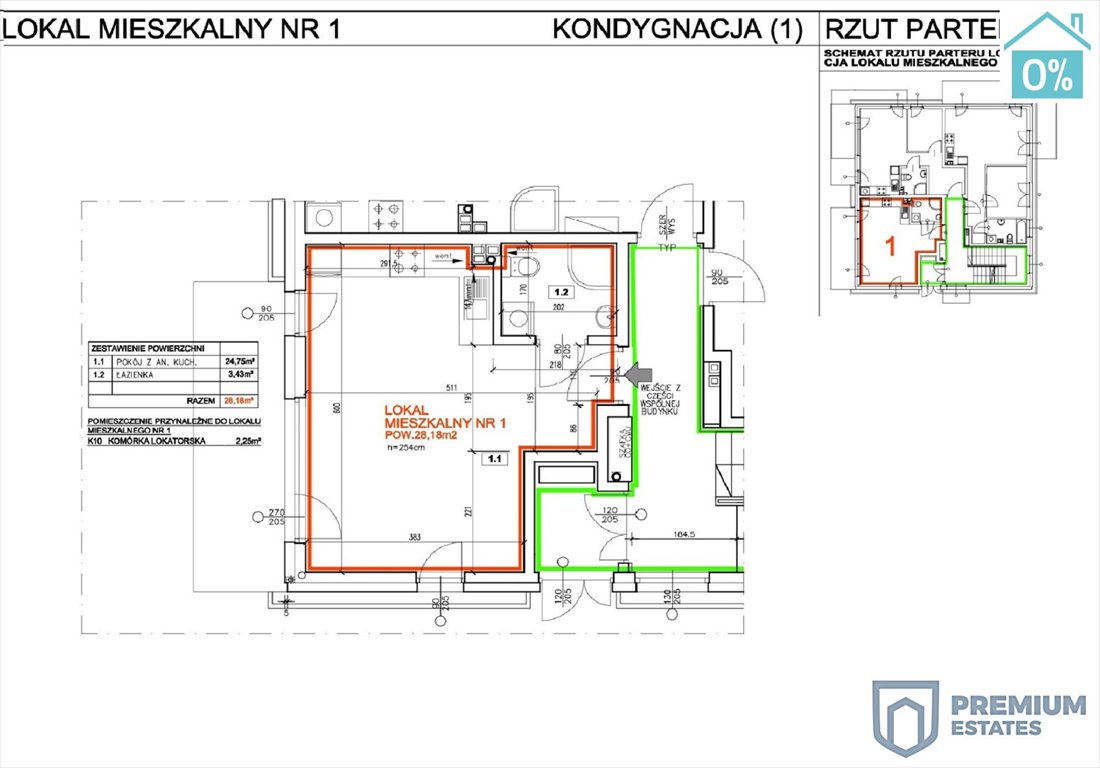 Kawalerka na sprzedaż Kraków, Bronowice, Bronowice Wielkie  28m2 Foto 7