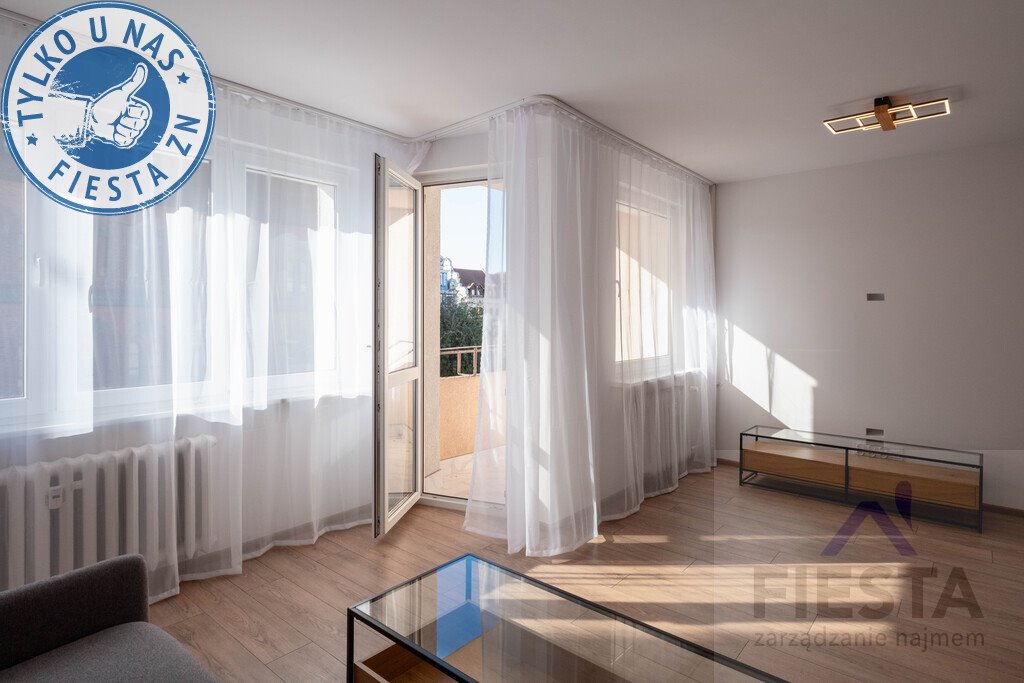 Wynajmę 2-pokojowe mieszkanie z balkonem i widokiem na Ratusz Szczecin, Księcia Mściwoja II  50m2 Foto 1