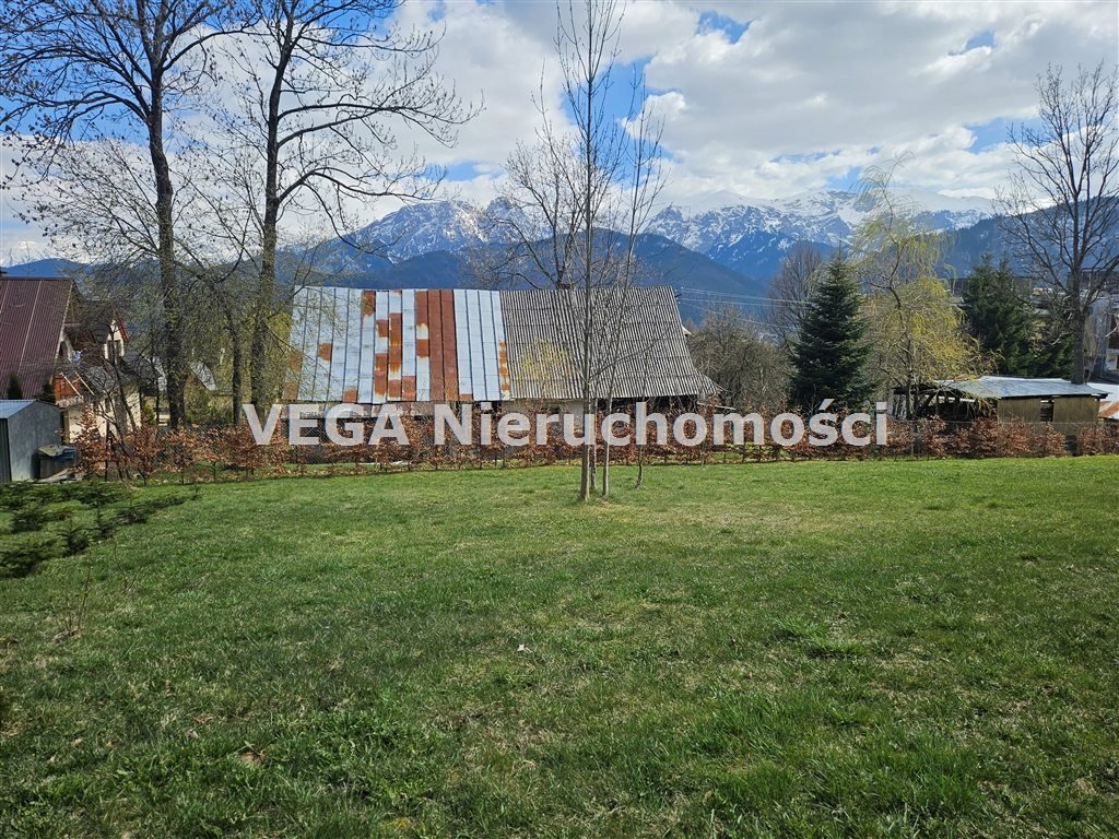 Widokowa działka w Kościelisku z mediami i dobrym dojazdem Kościelisko  1 133m2 Foto 1