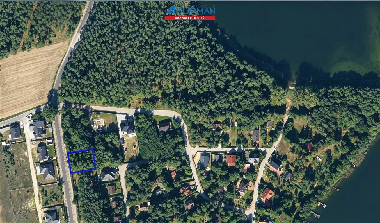 Działka 879 m² z mediami i bliskością jeziora - polecam! Klotyldzin  879m2 Foto 1