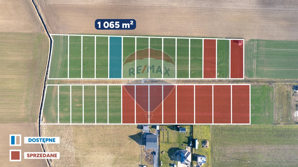 Na sprzedaż działka 1065 m² pod dom blisko morza Śmiechów  1 065m2 Foto 1