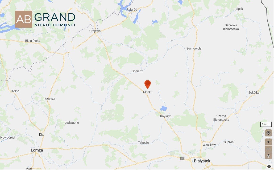 Działka 23 900 m² w Hornostaje-Osada, Mońki, inwestycja Mońki, Hornostaje-Osada, Hornostaje-Osada  23 900m2 Foto 1