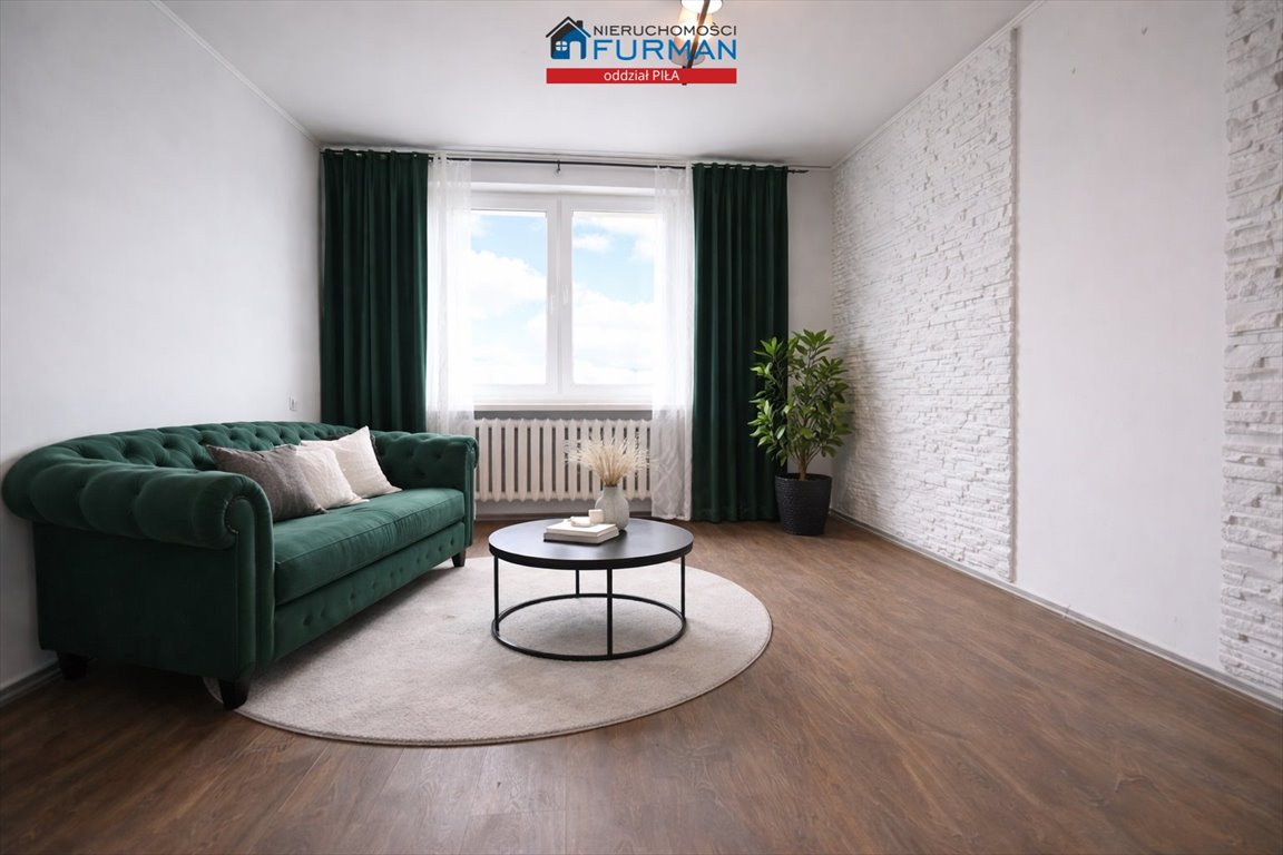 2-pokojowe mieszkanie z jasną kuchnią - cisza i widok Chodzież  41m2 Foto 1