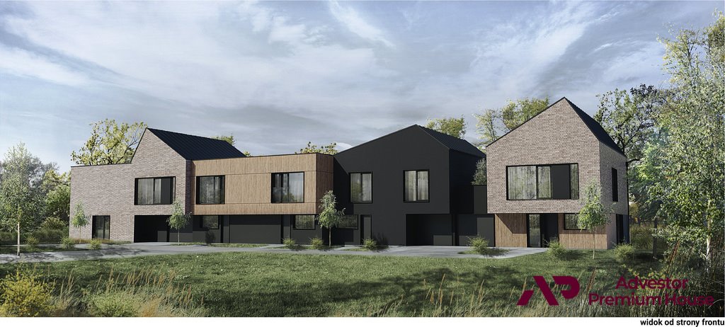 Nowoczesne domy szeregowe na Podolanach – cisza i zielone tereny Poznań, Podolany, Podolany, Kowarska  120m2 Foto 1