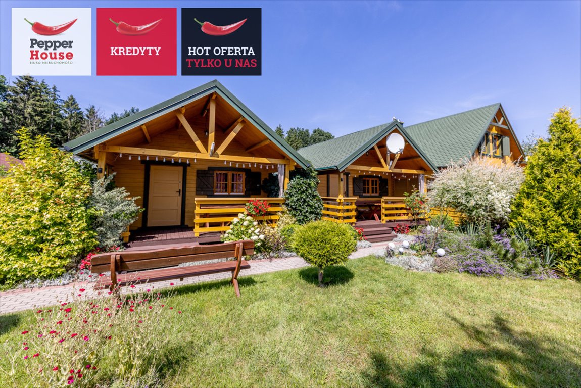 Inwestycja w Rusinowie: 6 domków rekreacyjnych, pełne wyposażenie Rusinowo, Dębowa  208m2 Foto 1