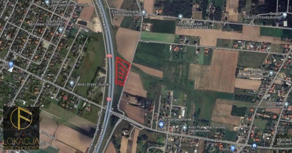 Działka inwestycyjna 5728 m² pod magazyny i produkcję zapraszam Wtórek  5 728m2 Foto 1