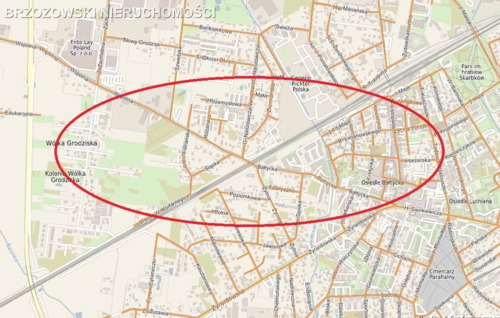 Działka inwestycyjna na sprzedaż Grodzisk Mazowiecki  2 210m2 Foto 1