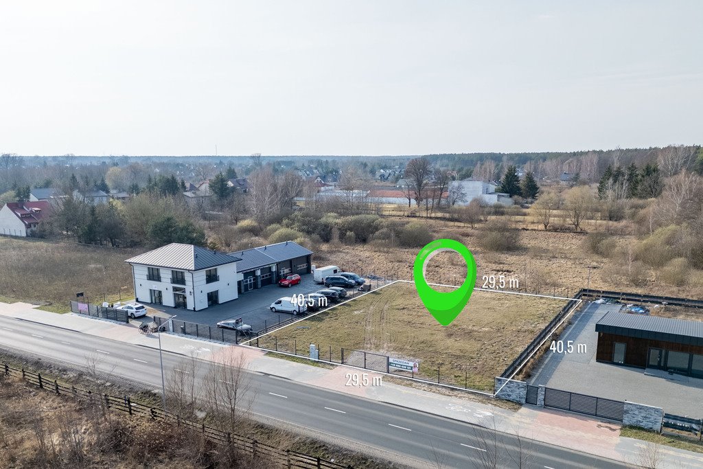 Działka inwestycyjna 1200 m² z dwoma wjazdami i mediami Okuniew, Zabraniecka 18  1 200m2 Foto 1