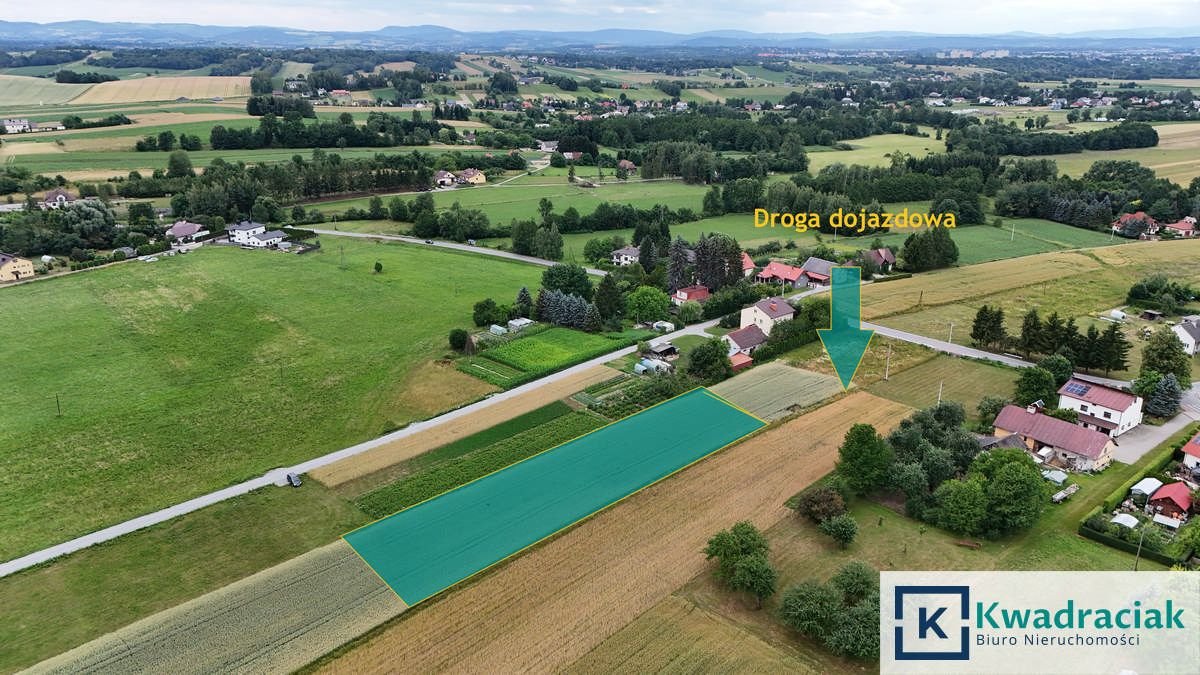 Działka budowlana 26 arów w Korczynie, spokojna okolica Korczyna, Stanisława Pigonia  2 600m2 Foto 1