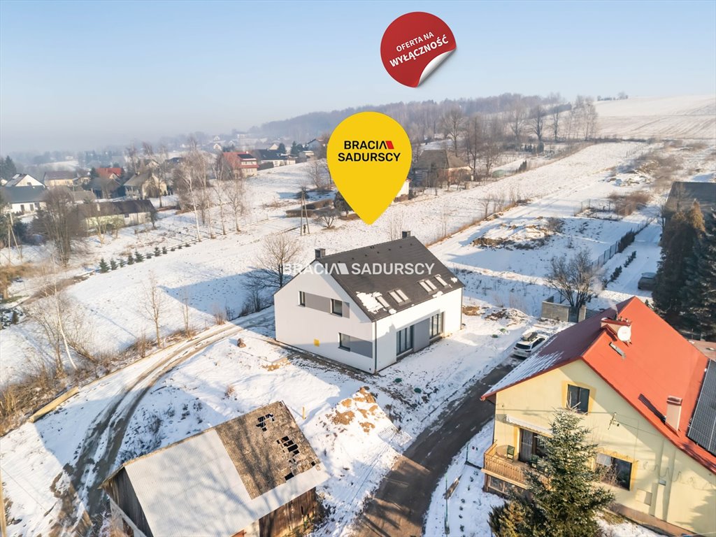 Nowoczesny dom 112 m² z garażem, wysokim standardem Radziszów, Zadworze Górne  112m2 Foto 1