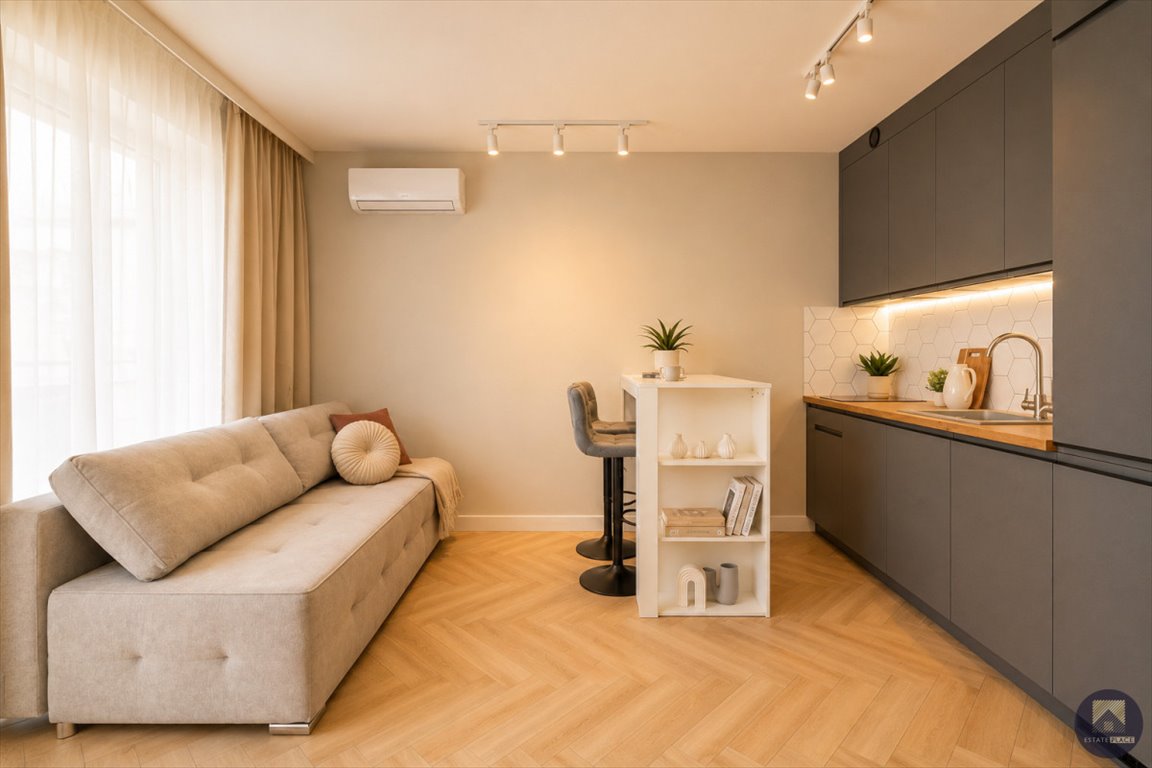 Nowoczesne 27 m² na Bielanach z balkonem i świetną komunikacją Warszawa, Bielany, Sokratesa  27m2 Foto 1