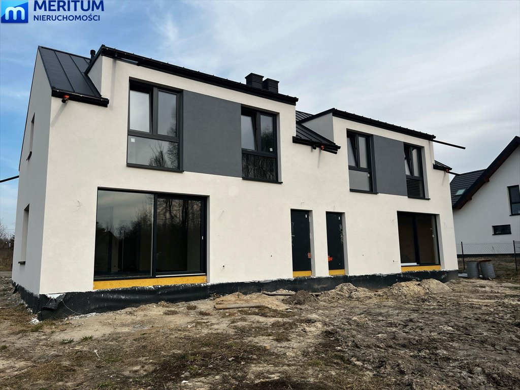 Nowy bliźniak 127m2 z dużą działką, garaż, spokojna okolica Osowiec  130m2 Foto 1