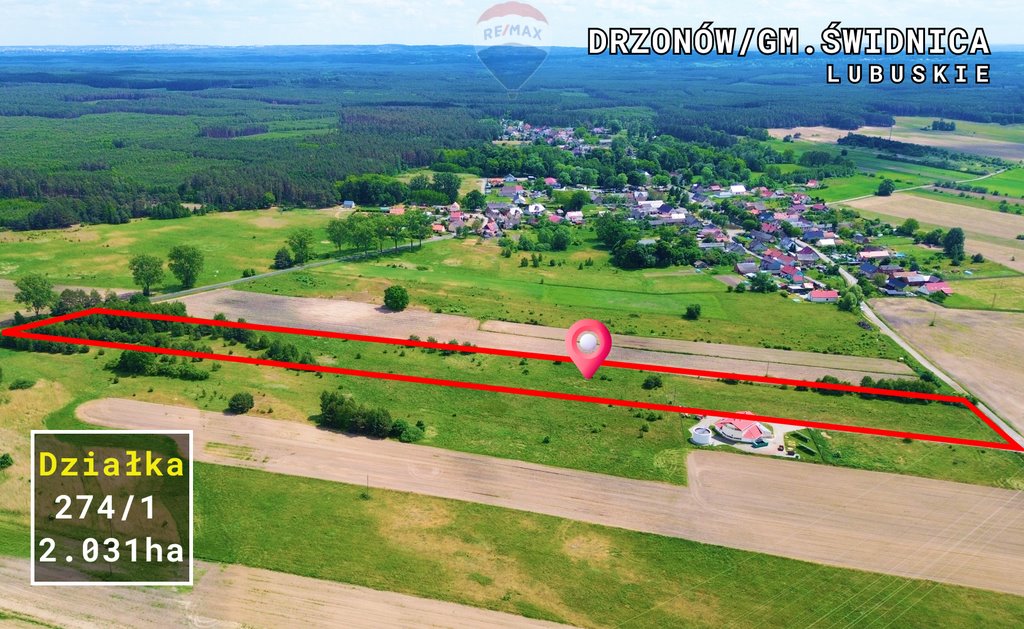 Działka rolna na sprzedaż Drzonów  20 314m2 Foto 16