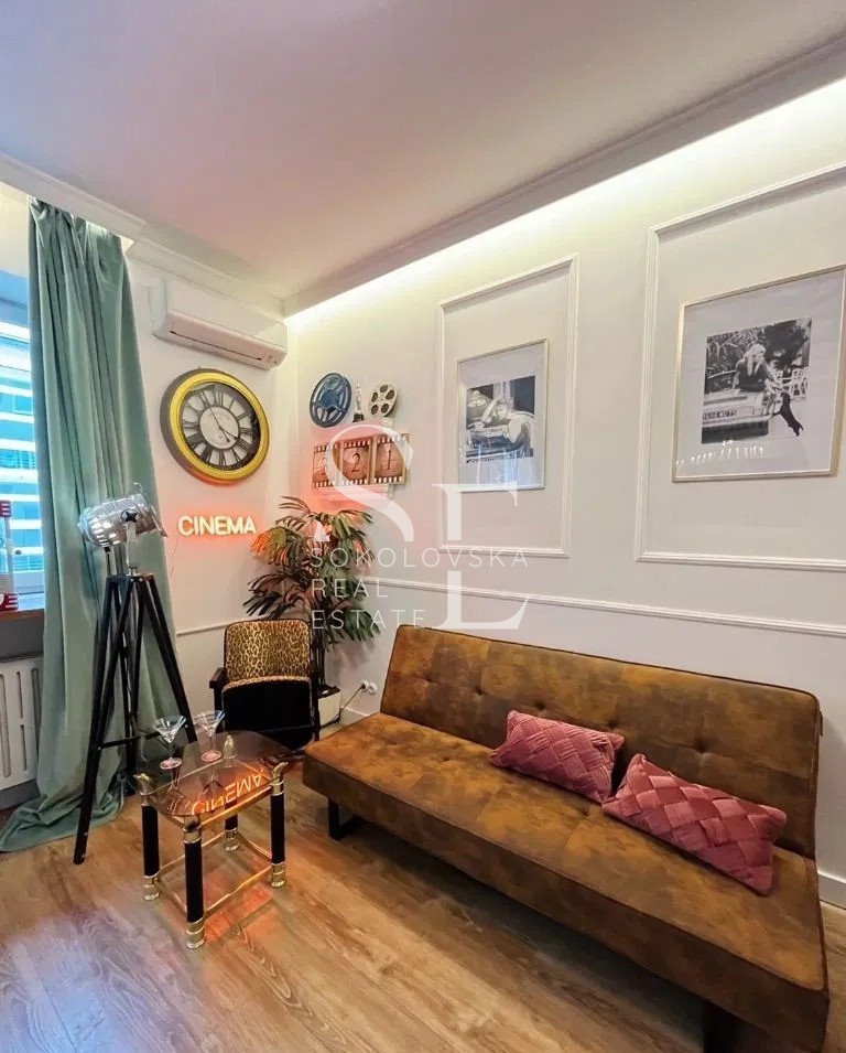 Ekskluzywny 34 m² apartament z filmowym klimatem nad Wisłą Warszawa, Śródmieście, Wybrzeże Kościuszkowskie  34m2 Foto 1