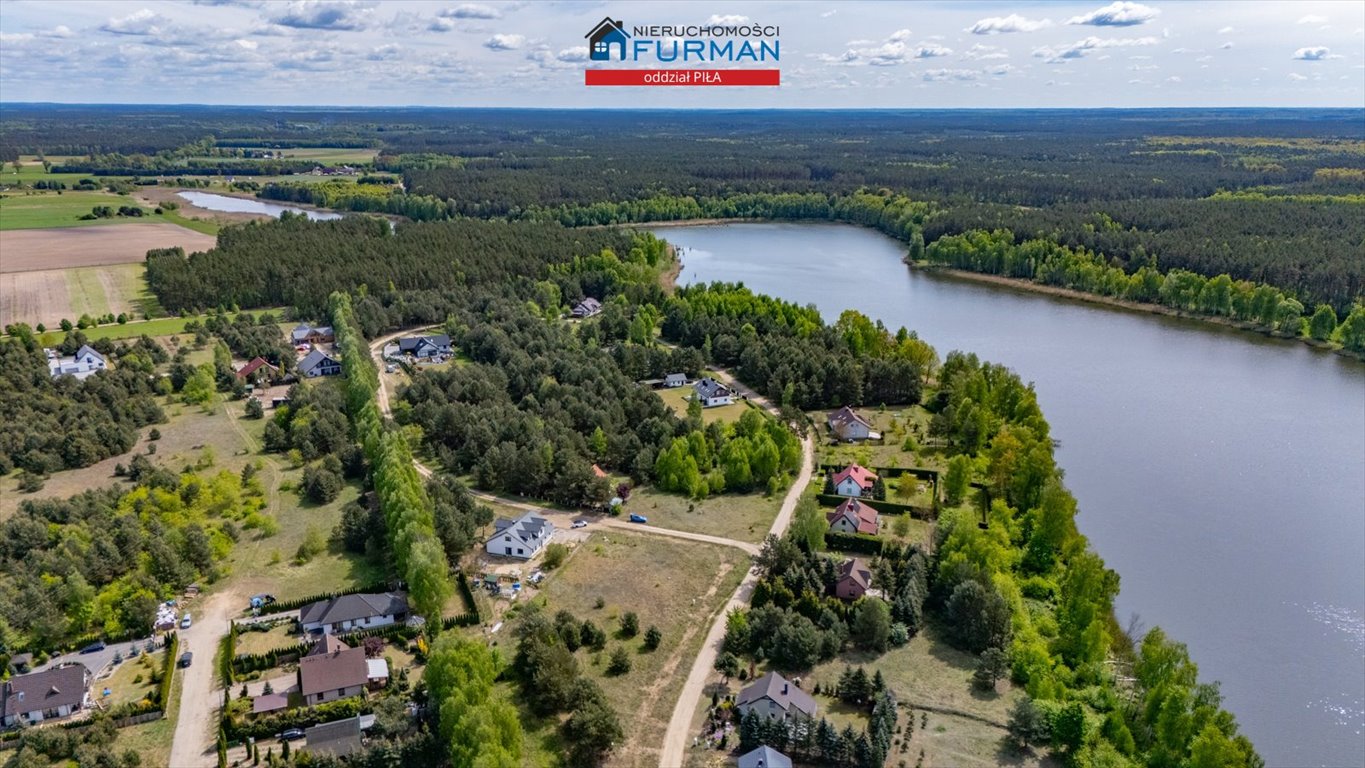 Działka rekreacyjna nad jeziorem 1138 m² z możliwością zabudowy Śmiardowo Złotowskie  1 138m2 Foto 1