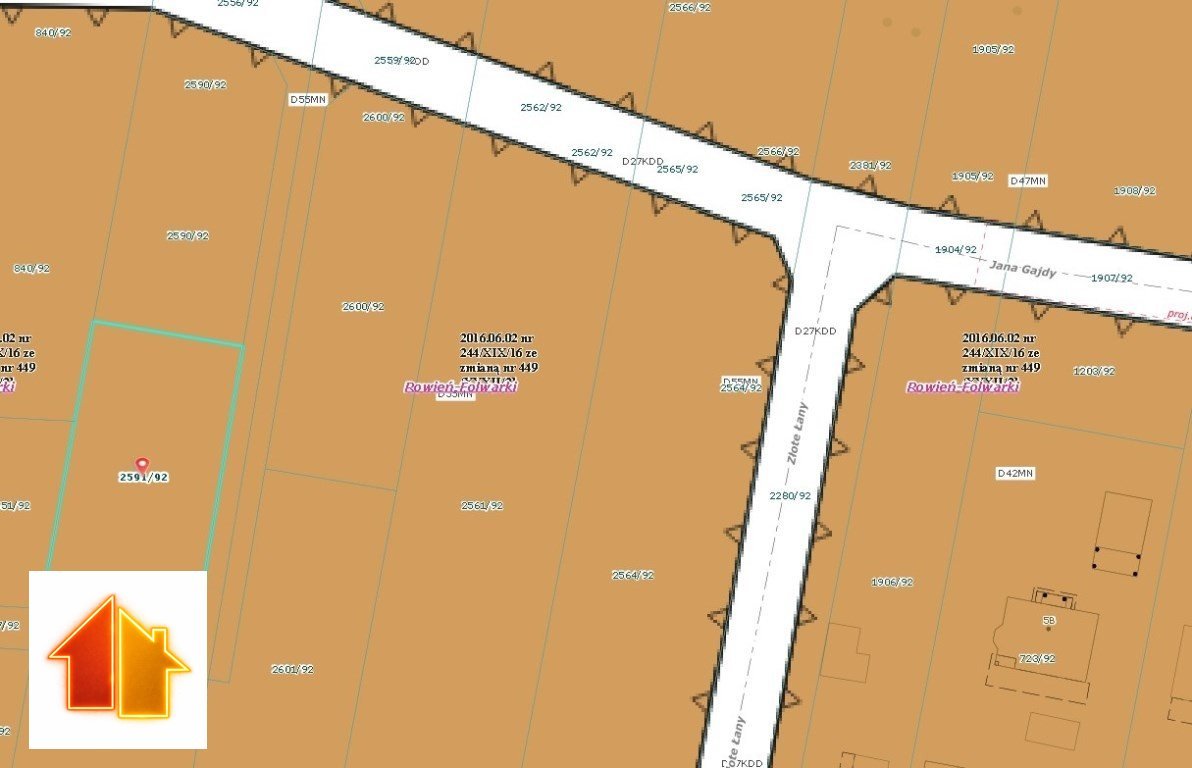 Działka na sprzedaż 917 m² w Żorach – idealna inwestycja Żory, Władysława Pałki  917m2 Foto 1