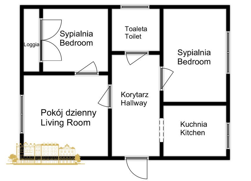 Mieszkanie trzypokojowe na wynajem Kraków, Krowodrza, Józefa Friedleina  56m2 Foto 8
