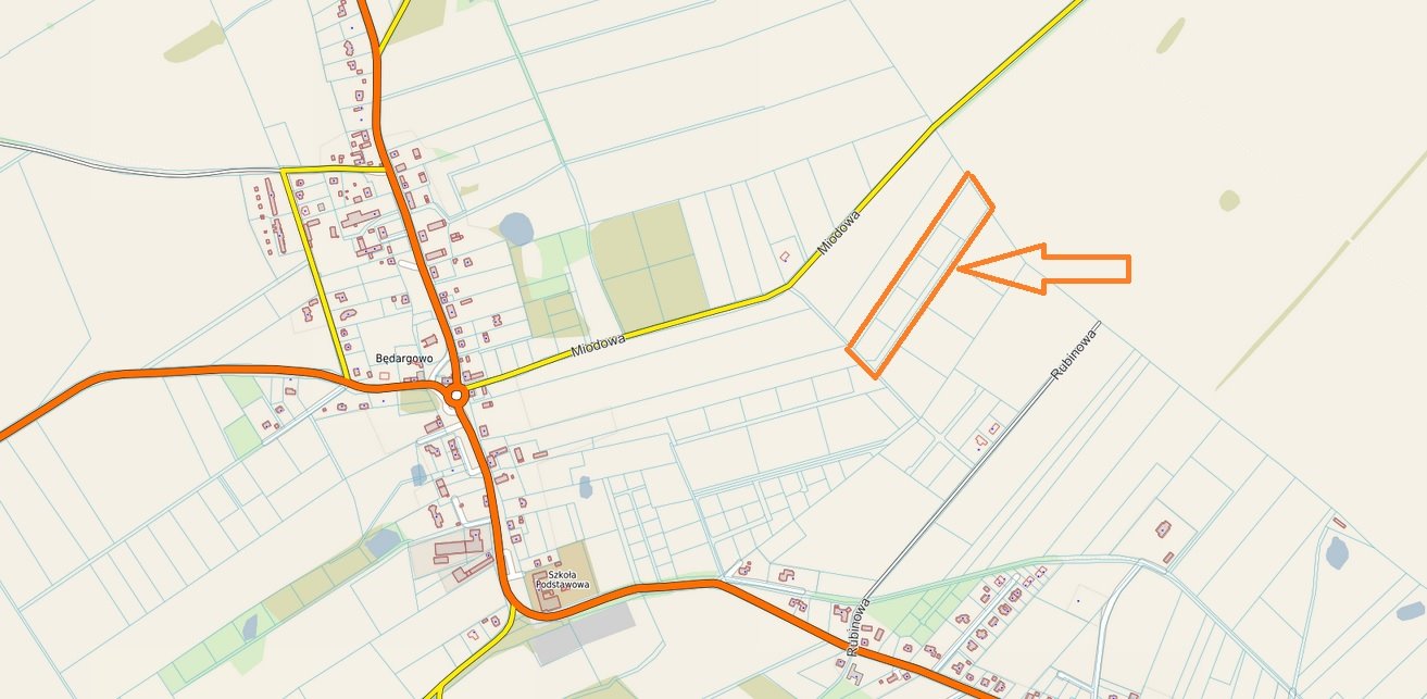 Działka rolna z widokiem na Szczecin, 3600 m2, spokój Będargowo  3 600m2 Foto 1