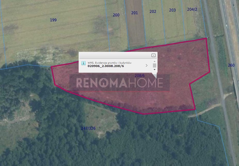 Duża działka 34 286 m² przy S3 w Kochlicach, inwestycja Kochlice, Kochlice  32 967m2 Foto 1