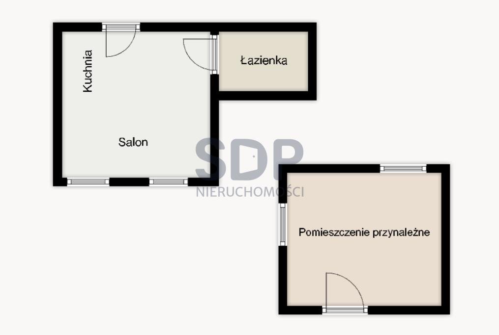 Mieszkanie dwupokojowe na sprzedaż Wrocław, Śródmieście, Nadodrze, Poniatowskiego Józefa  51m2 Foto 2