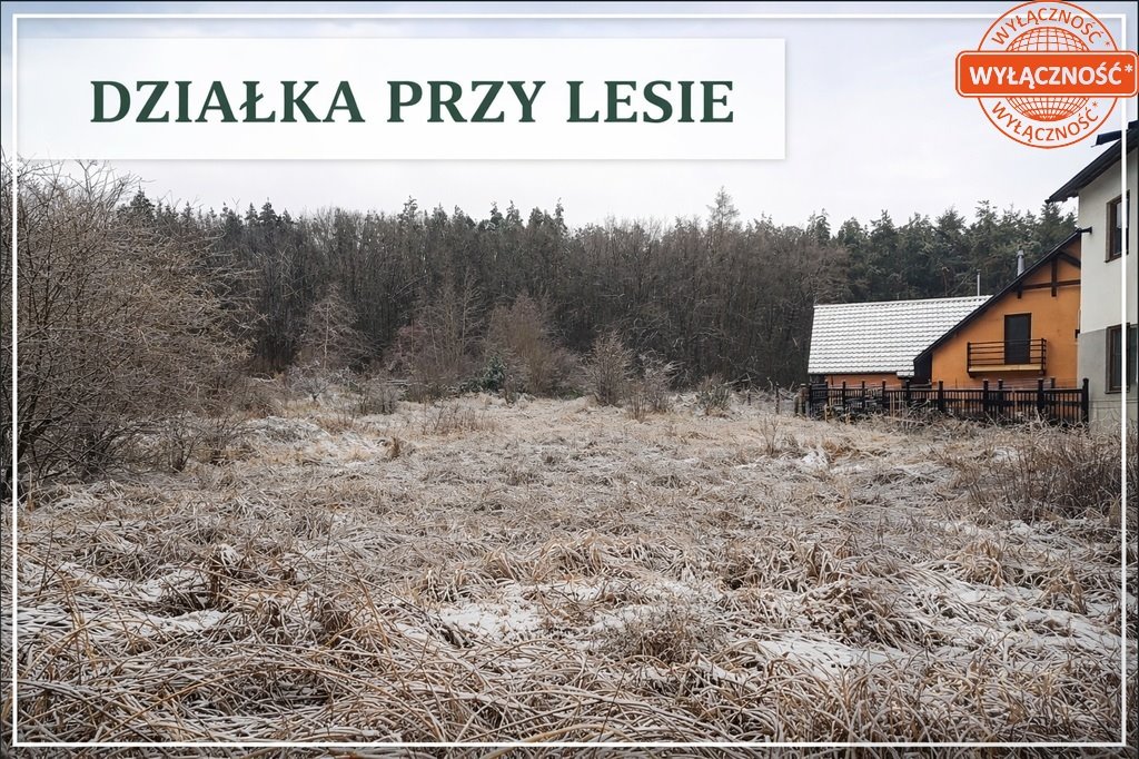Działka przy lesie z WZ, podział, inwestycja, 3087 m² Pilchowo  3 087m2 Foto 1