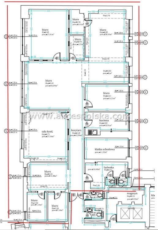 Nowoczesny lokal biurowy 224 m² z klimatyzacją i parkingiem Warszawa, Wola, Pańska  225m2 Foto 1