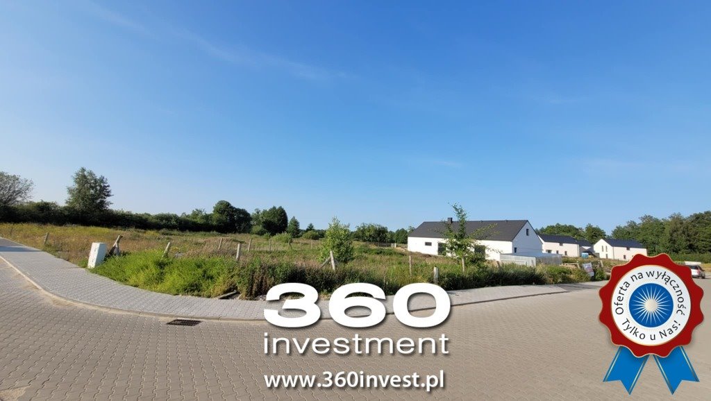 Działka 1065 m² w Buku z MPZP, media przy granicy Buk  1 065m2 Foto 1