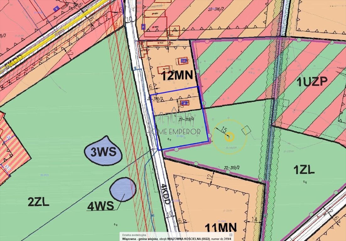 Zapraszam do zakupu działki 2232 m² w Wiązownie Kościelnej Wiązowna Kościelna, Gródek  2 232m2 Foto 1