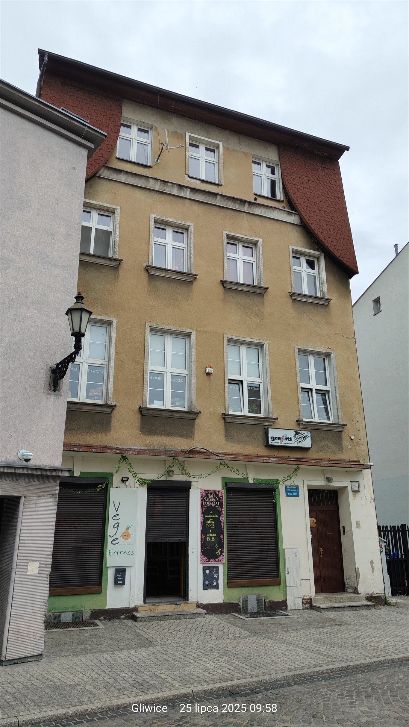 Sprzedam dochodową kamienicę z oficyną 405 m² w Gliwicach Gliwice, Centrum, Bednarska 11  405m2 Foto 1