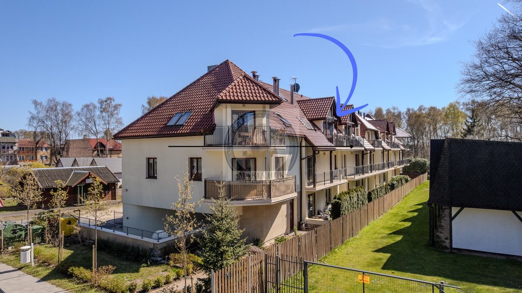 Dwupoziomowe 52,5 m² z dużym balkonem - las i garaż Łukęcin, Słoneczna  52m2 Foto 1
