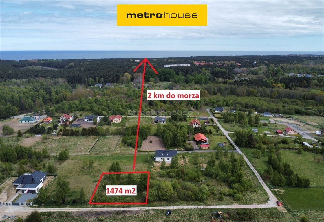 Działka 1474 m² z warunkami zabudowy pod dom marzeń Lędowo  1 474m2 Foto 1