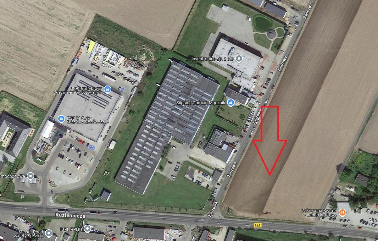 Atrakcyjna działka inwestycyjna 10 000 m² z pozwoleniem na budowę Jawor, Kuziennicza  10 000m2 Foto 1