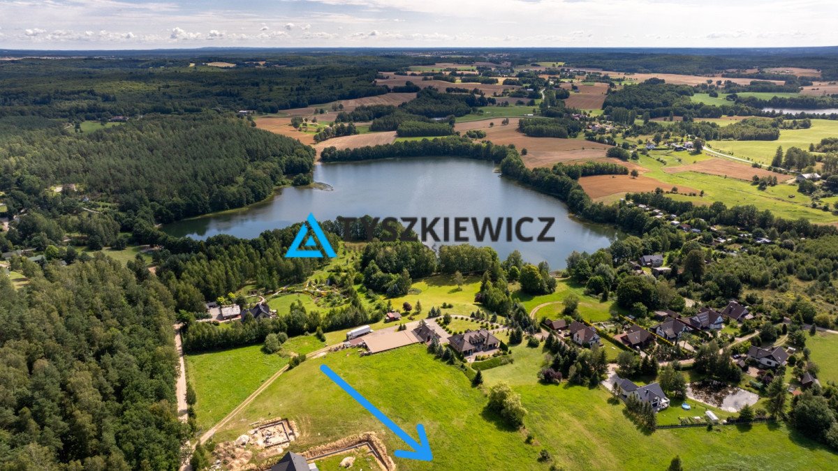 Działka nad jeziorem Gubisz w Mądrzechowie – cisza i natura Mądrzechowo, Świerkowa  1 902m2 Foto 1