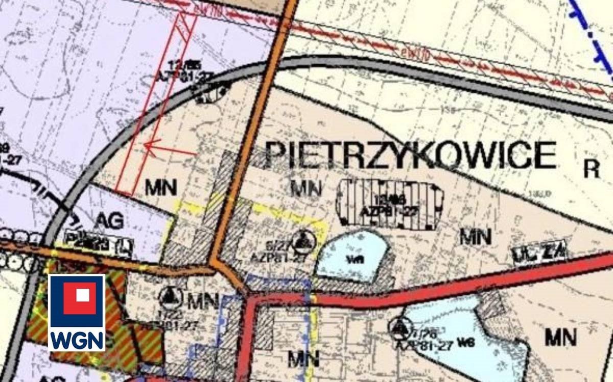Działka rolna 1,47 ha w Pietrzykowicach, bez zabudowy Pietrzykowice, Pietrzykowice, ok. Smoleckiej  14 700m2 Foto 1