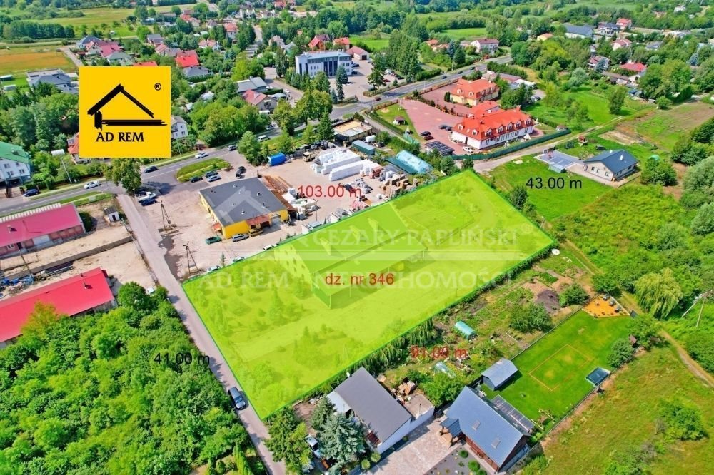 Działka inwestycyjna 4 435 m² z budynkiem w Pokrówce Pokrówka, Pokrówka ul. Gminna 23  4 435m2 Foto 1