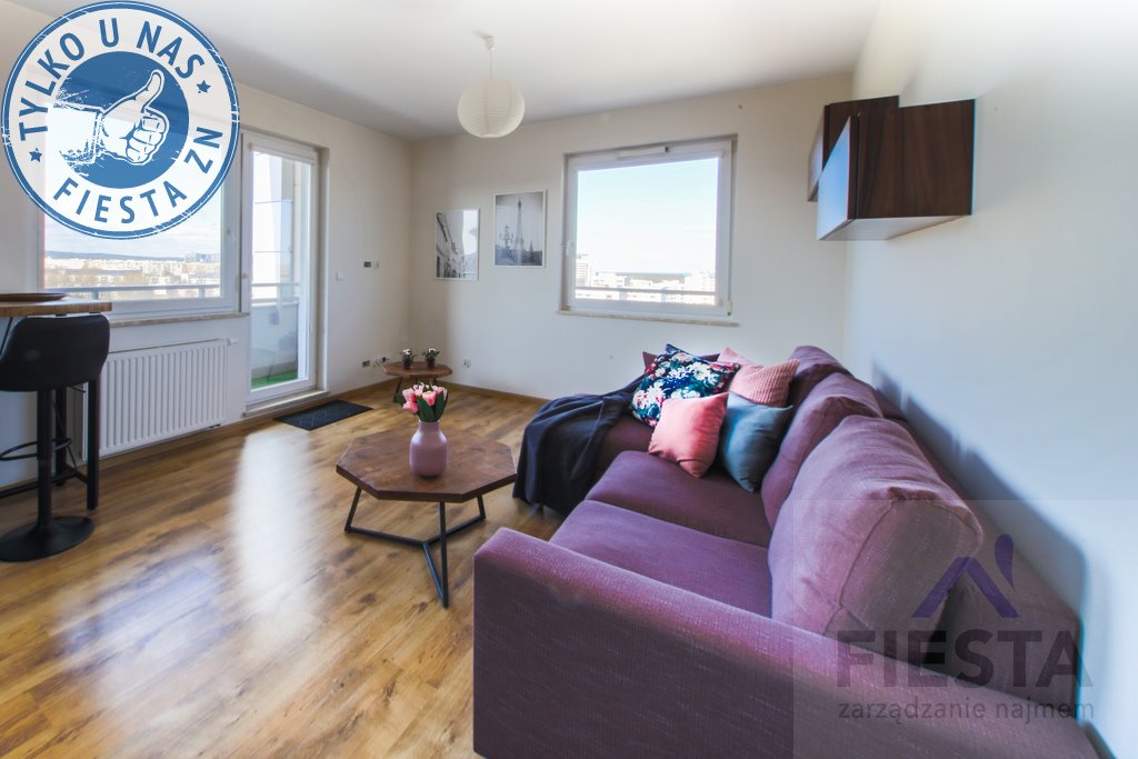 Widok na morze! Funkcjonalne 2-pokojowe mieszkanie z balkonem Gdańsk, Zaspa, al. Jana Pawła II  56m2 Foto 1