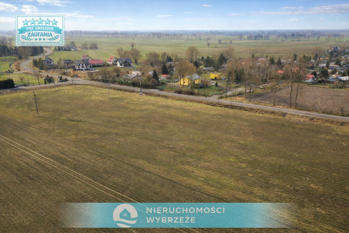 Działka budowlana 1730 m² w Bogatce – blisko morza i Gdańska Bogatka  1 730m2 Foto 1