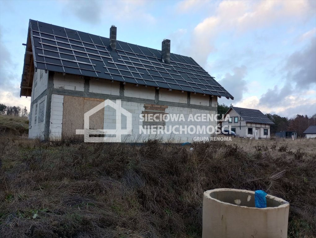 Dom w stanie surowym otwartym 150 m², działka 1366 m² zapraszam Domatowo  150m2 Foto 1
