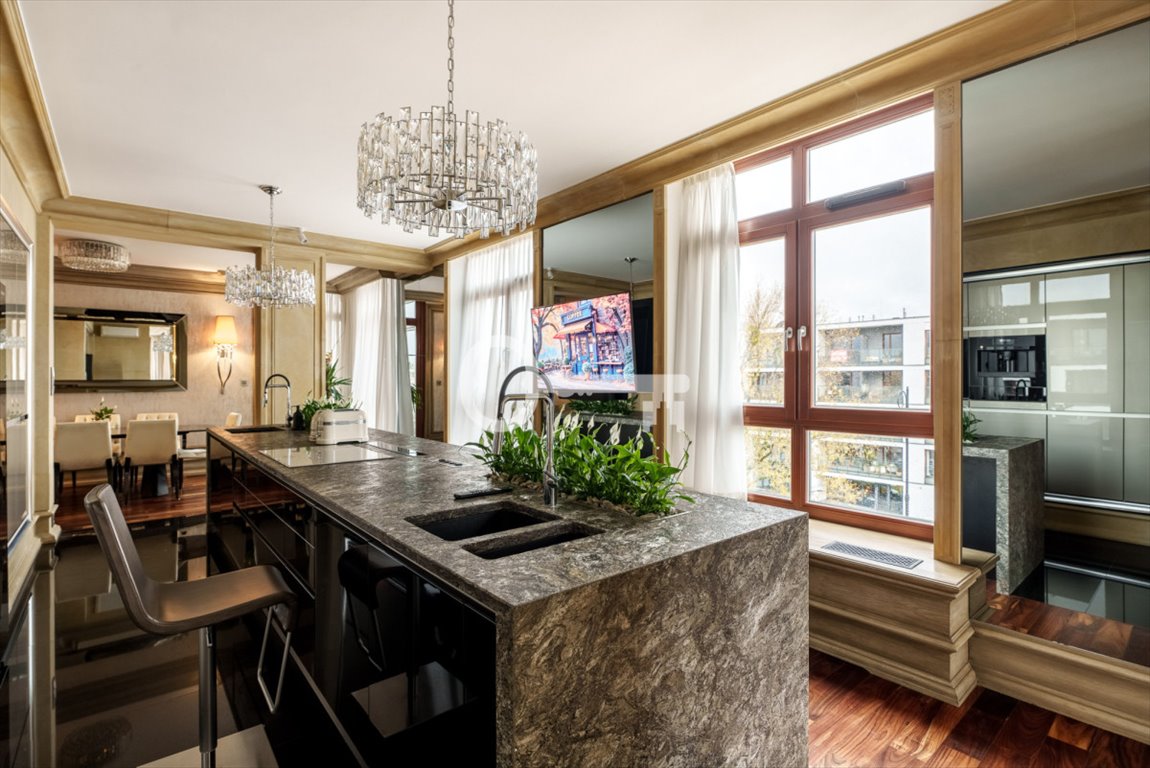 Ekskluzywne 235 m² na ostatnim piętrze Wilanowa z dwoma balkonami Warszawa, Wilanów, Franciszka Klimczaka  235m2 Foto 1