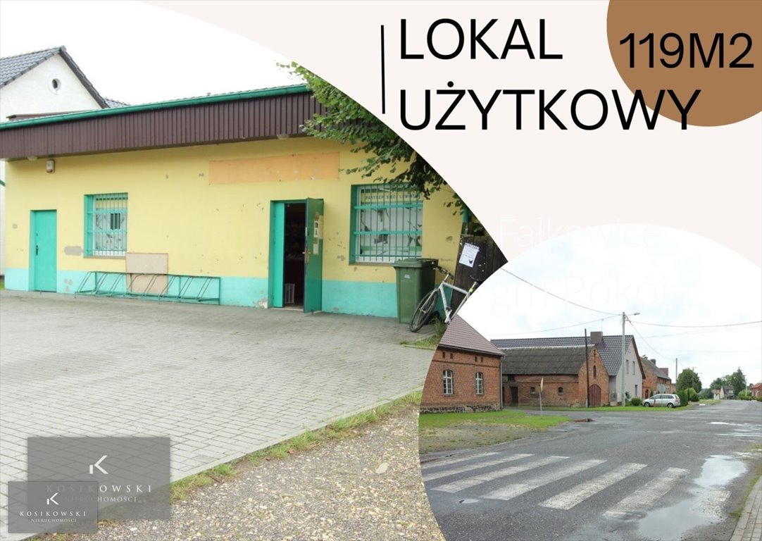 Lokal użytkowy na wynajem Namysłów, Fałkowice  119m2 Foto 1