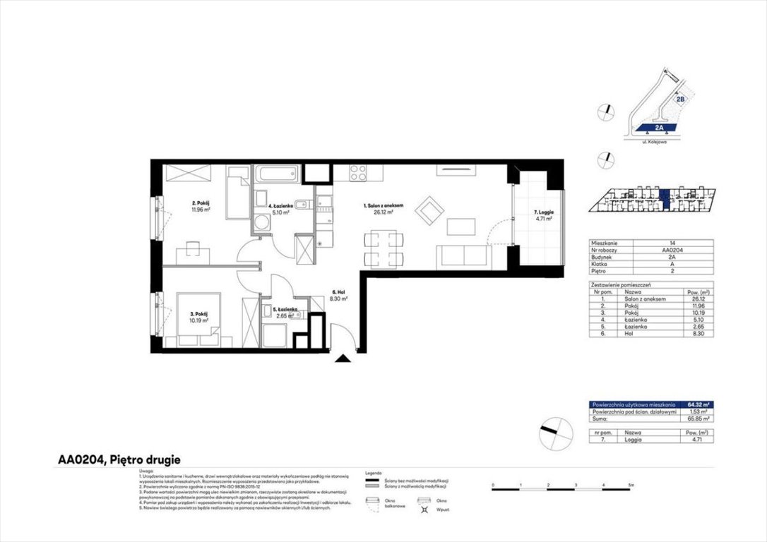 Mieszkanie trzypokojowe na sprzedaż Warszawa, Wola, Czyste, Kolejowa  64m2 Foto 1