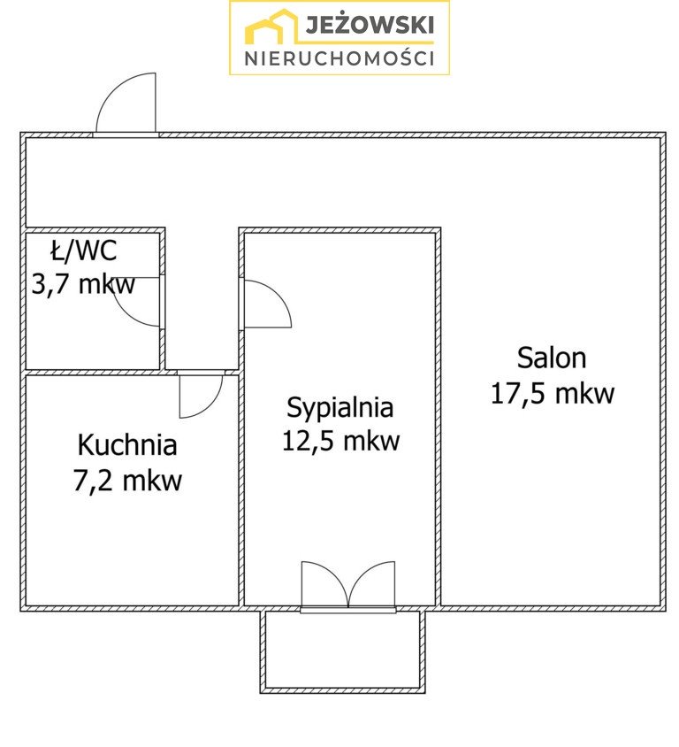 Mieszkanie dwupokojowe na sprzedaż Lublin, Władysława Grabskiego  50m2 Foto 8