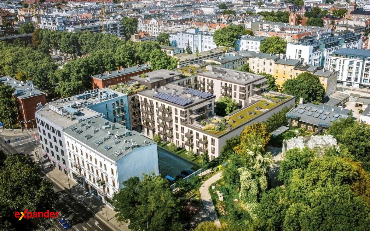 Inwestycyjny 2 pok. z balkonem blisko MTP i lotniska Poznań, Jeżyce, Józefa Kraszewskiego  41m2 Foto 1