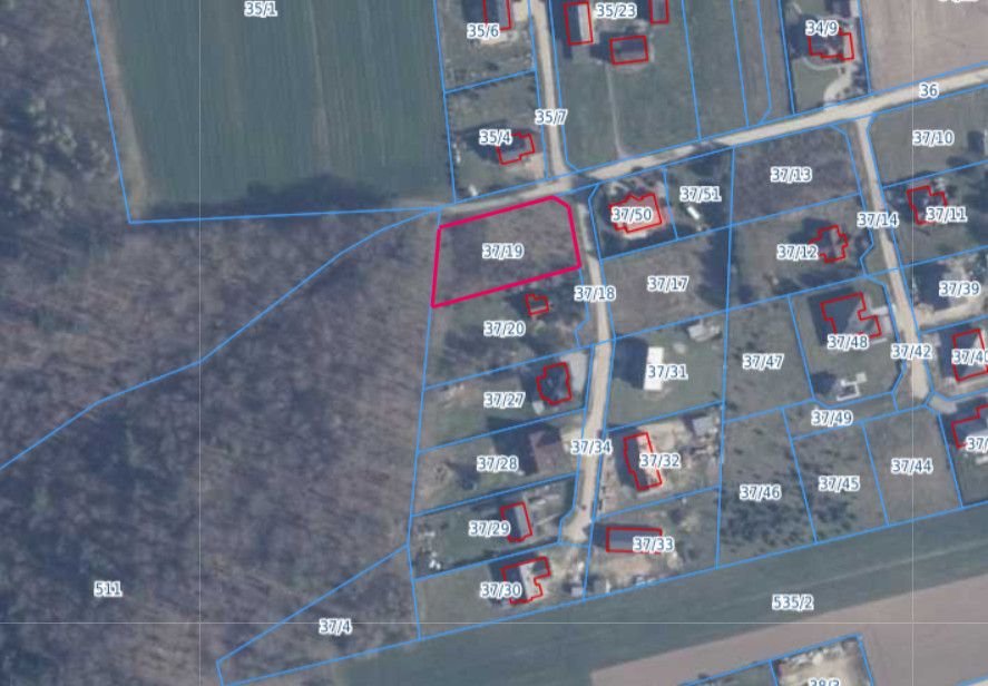 Działka budowlana 1519 m² w Górze - WZ, uzbrojona Góra, Złota  1 519m2 Foto 1