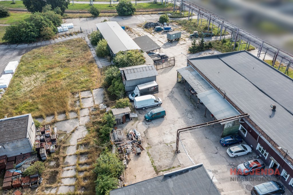 Polecam kompleks hal produkcyjnych 1765 m² z najemcami Police  1 765m2 Foto 1