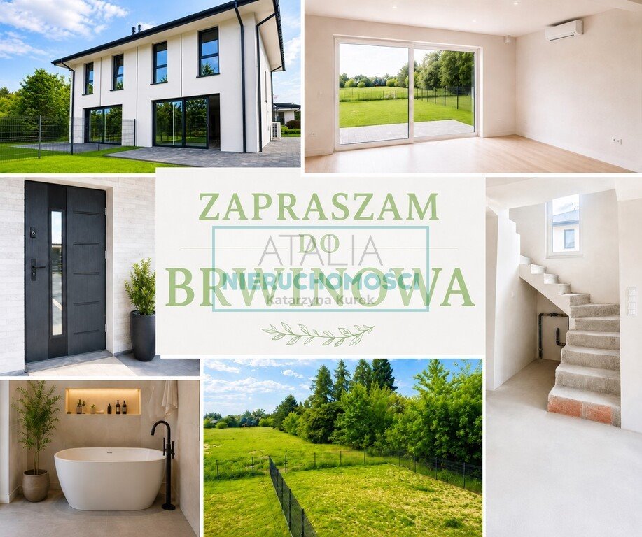 Nowoczesny dom 144 m² z ogrzewaniem podłogowym i fotowoltaiką Brwinów  143m2 Foto 1