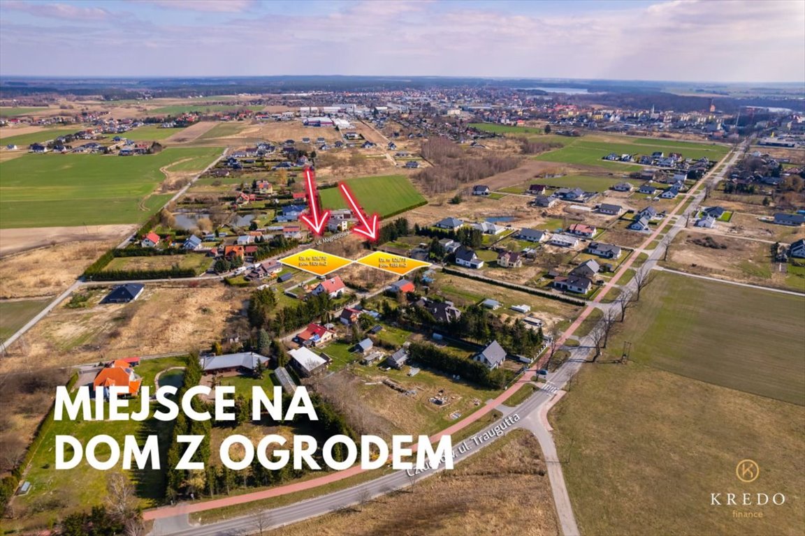 Działka budowlana na sprzedaż Człuchów  1 109m2 Foto 1