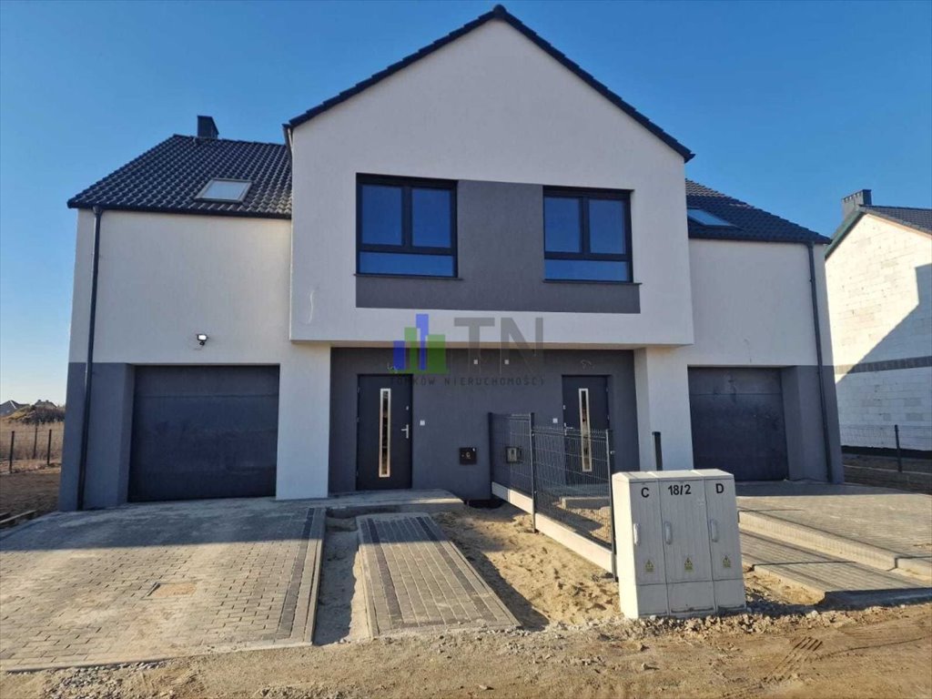 Nowoczesny dom bliźniak w Jelczu-Laskowicach, bez PCC i prowizji Jelcz-Laskowice  109m2 Foto 1