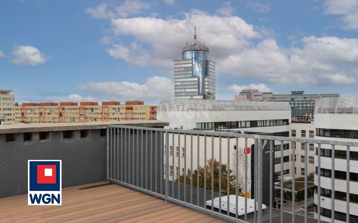 Dwupoziomowe 75m² z tarasem, wysoka jakość, widok na centrum Szczecin, Centrum, Mazurska  76m2 Foto 1