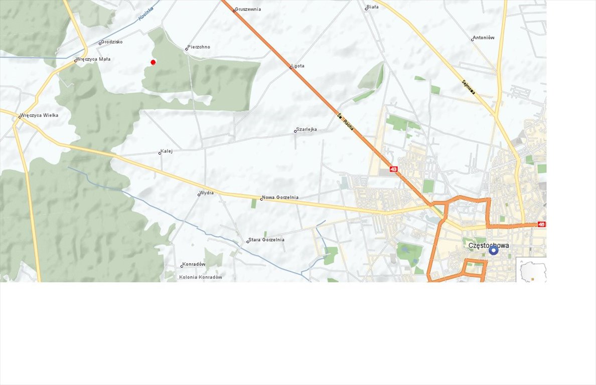 Działka inna na sprzedaż WRĘCZYCA WIELKA, Grodzisko  2 050m2 Foto 1